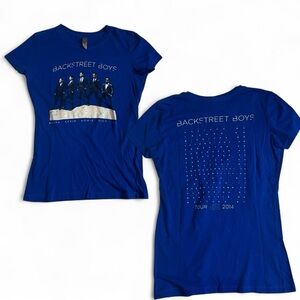 Backstreet Boys BSB 2014 Tour Shirt – Size Large, Official Concert Tee